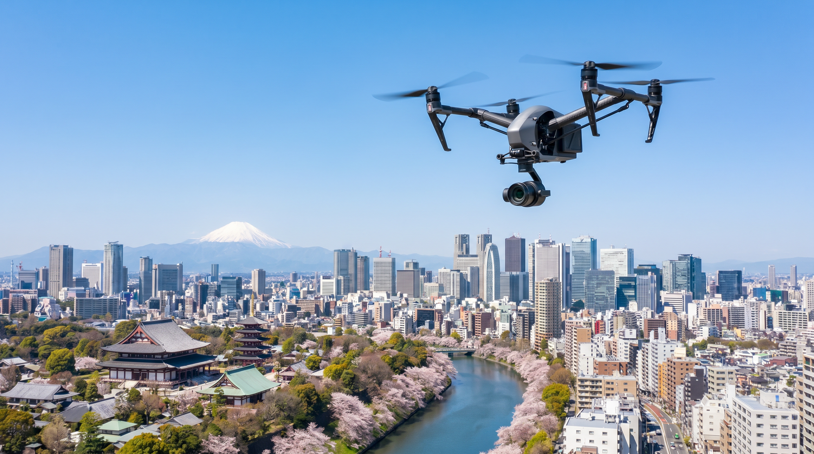ドローン空撮がビジネスを変える！活用シーン別のメリットと導入事例